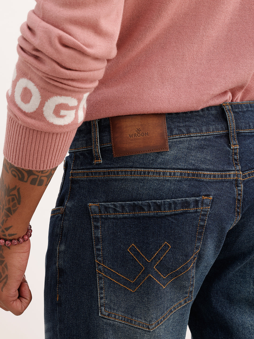Faded Slim Crop Denim Jeans | Blue | WJN0200SL2025S