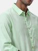 Green Glow Solid Shirt