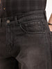 Faded Anti Fit Denim Jeans | Black