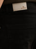 Solid Slim Fit Denim Jeans | Black