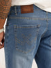 Washed Slim Crop Fit Denim Jeans | Light Blue
