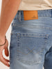 Faded Slim Fit Mid Rise Denim Jeans | Light Blue | WSJN2565F