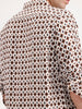 Slim Fit AOP Full Sleeve Shirt | Brown