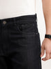 Solid Anti Fit Denim Jeans | Dark Blue