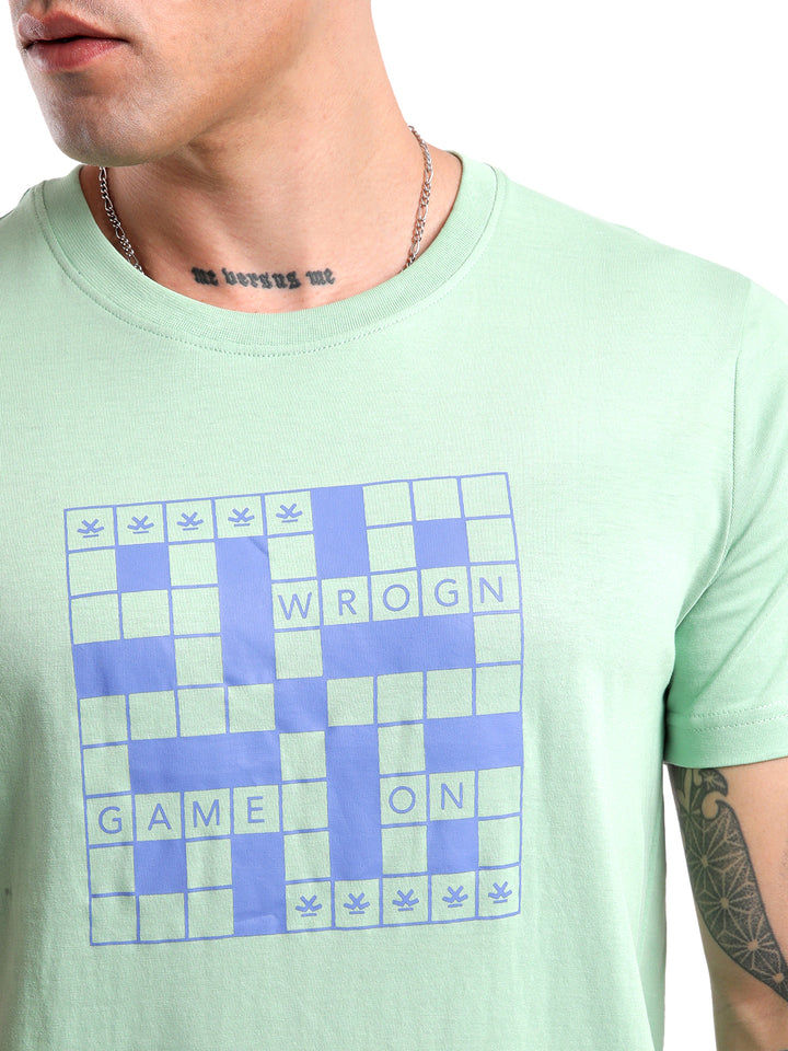 Game On Light Green T-Shirt