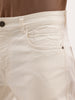 Solid Slim Fit Denim Jeans  | White