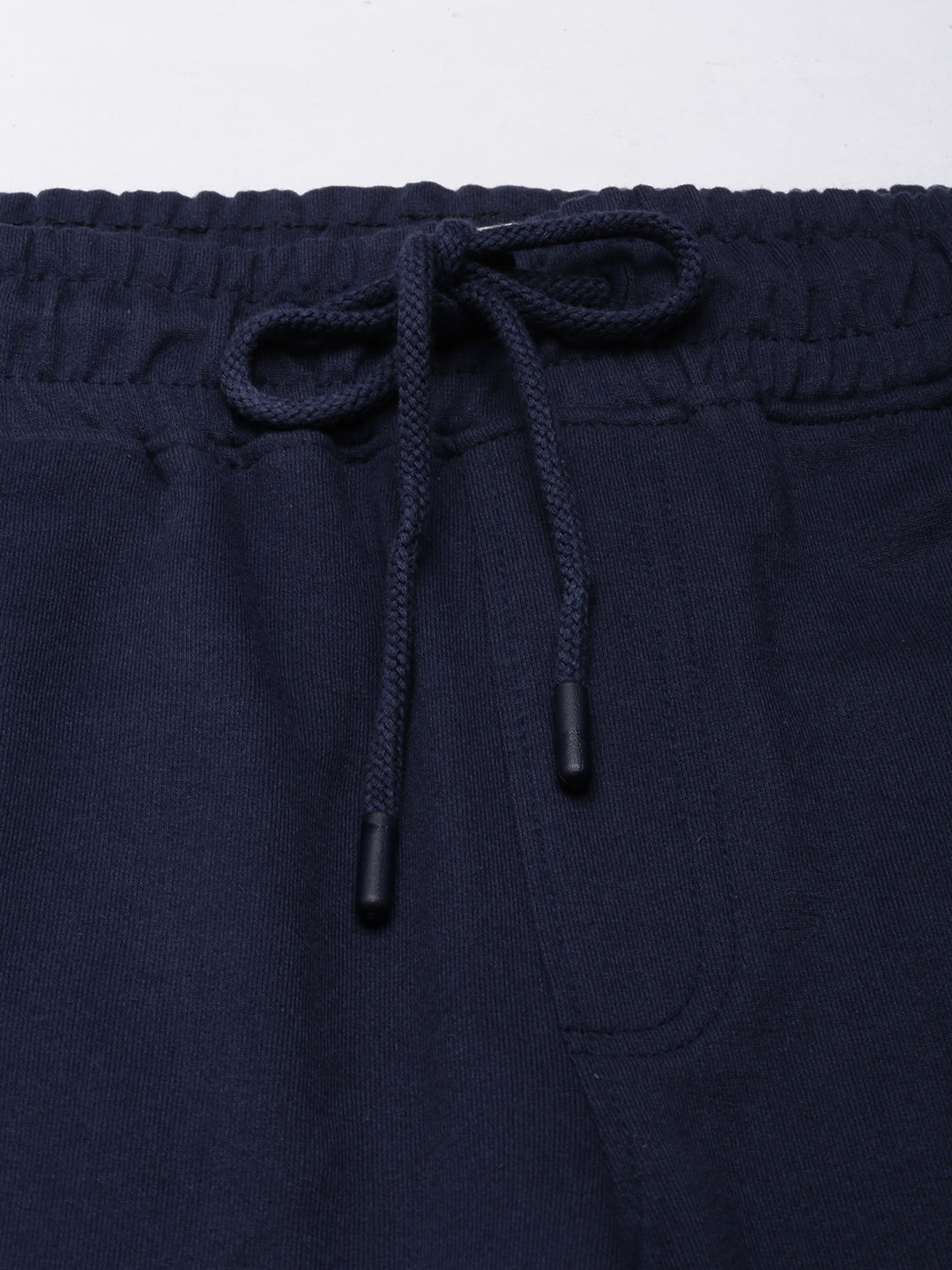 Printed Seam Drawstring Shorts