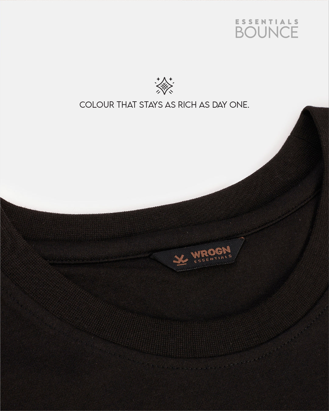 No Brainer Bounce Oversized T-Shirt | Essential | Black