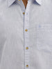 Solid Slim Fit Full Sleeve Shirt | Light Blue
