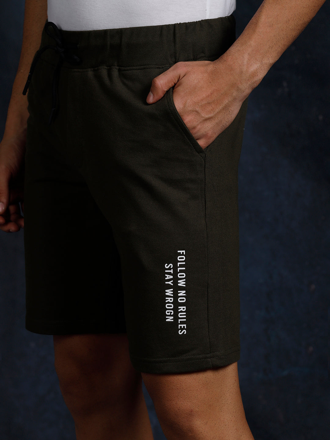 Stay Wrogn Printed Shorts