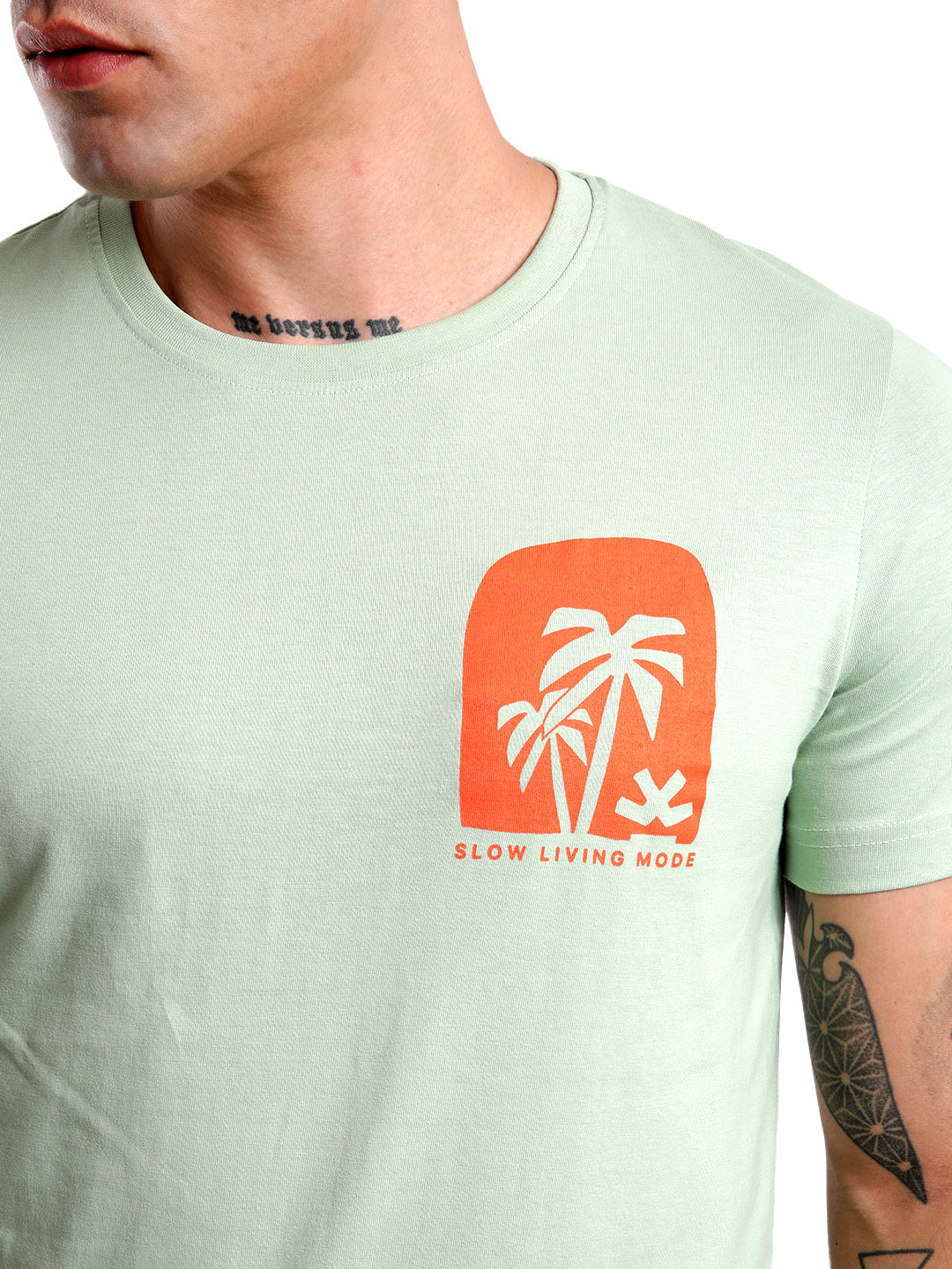 Slow Living Printed T-Shirt