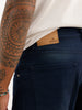 Solid Slim Fit Denim Jeans | Dark Blue