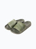 Olive Glitch Casual Sliders