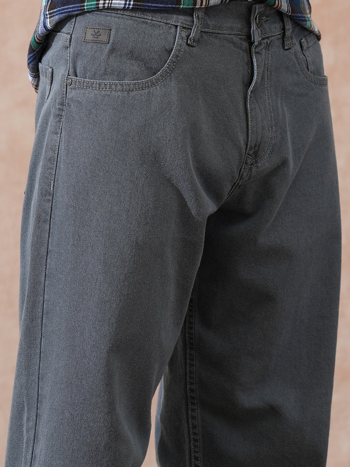 Heavy Fade Loose Fit Jeans | Grey