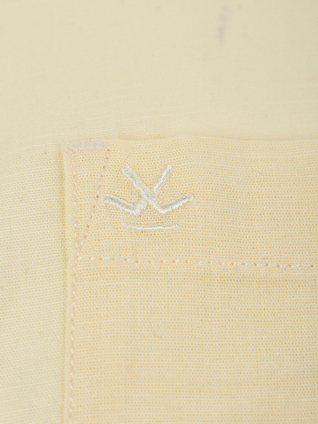 Solid Slim Fit Full Sleeve Shirt | Yellow