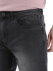 Tapered Charcoal Washed Jeans