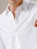 Solid White Classic Cotton Shirt