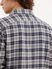 Slim Fit Checkered Shirt  | Grey