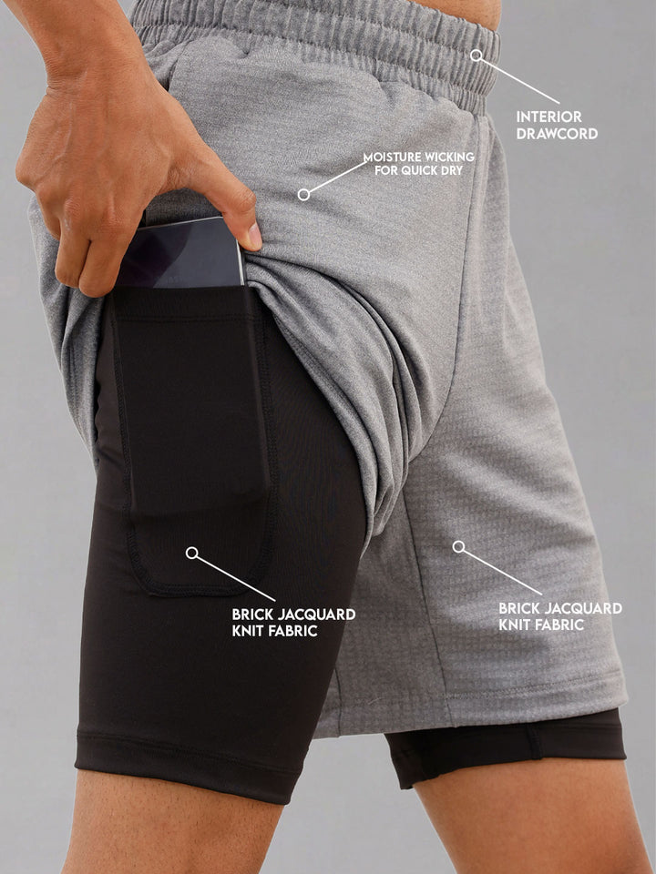 Compression shorts | Active |  Grey