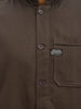 Oversized Embroidered Detail Hooded Jacket | Grey