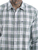 Premium Green Checked Slim Fit Shirt