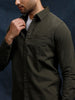 Solid Olive Classic Shirt