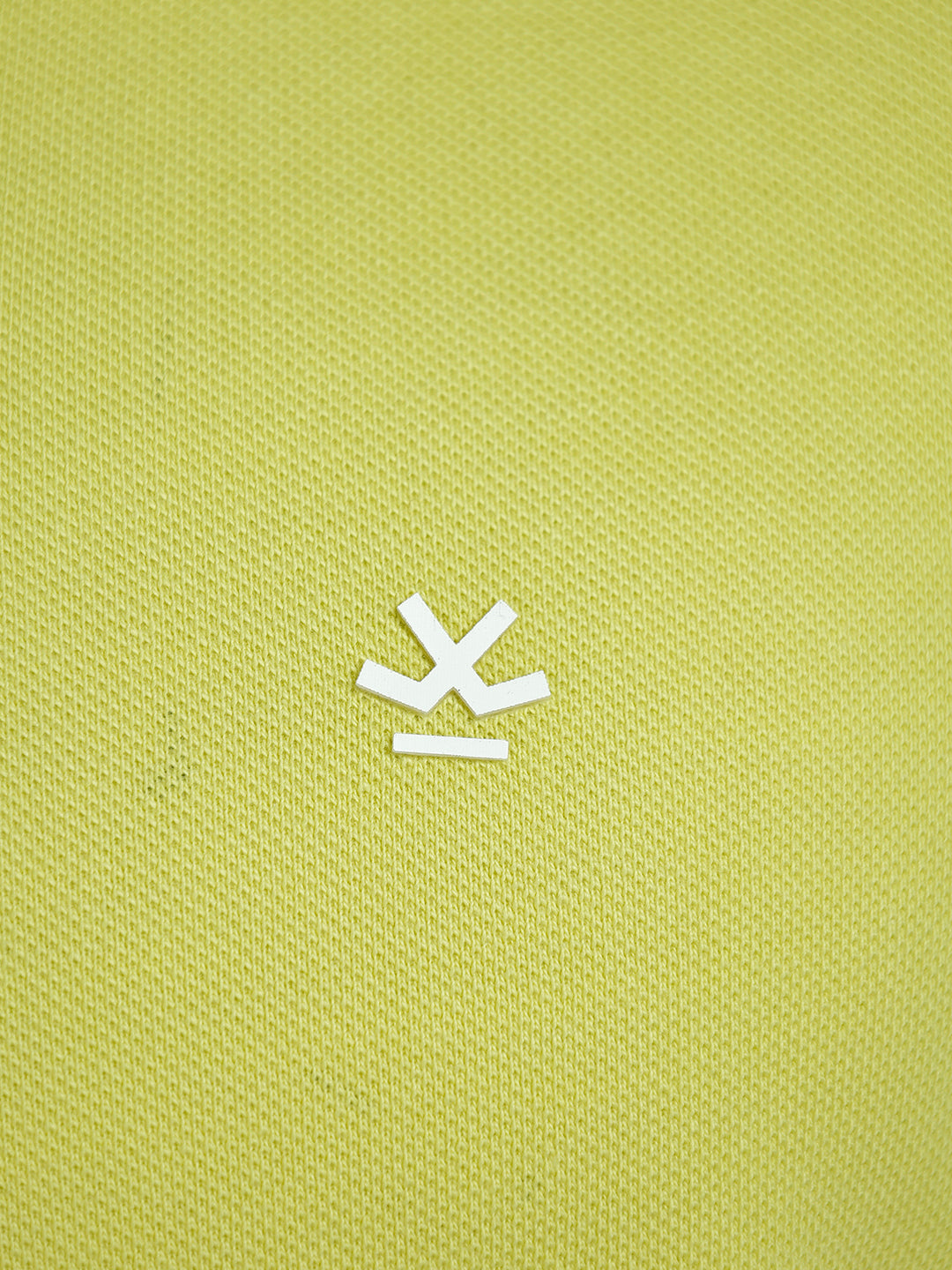Smart Casual Polo with contrast Collar Detail | Light Green