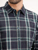 Regular Fit Checkered Shirt | Green