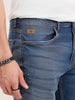 Distressed Anti Fit Denim Jeans | Blue