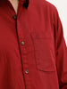 Solid Regular Fit Full Sleeve Shirt | Maroon | WVSH2570F