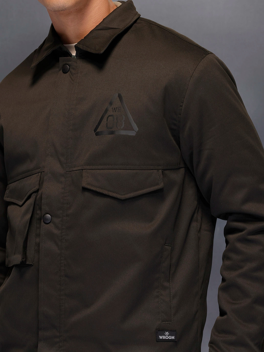 Men's Casual Comfort Fit Jacket   |  Olive