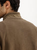 Classic Regular Fit Sherp Jacket | Olive
