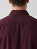 Solid Slim Fit Full Sleeve Shirt | Wine