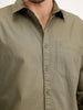 Solid Regular Fit Shirt | Olive