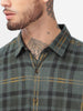 Green Squares Checked Shirt