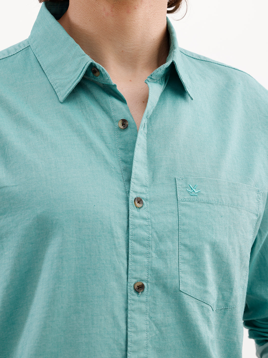 Classic Regular Fit Shirt | Green