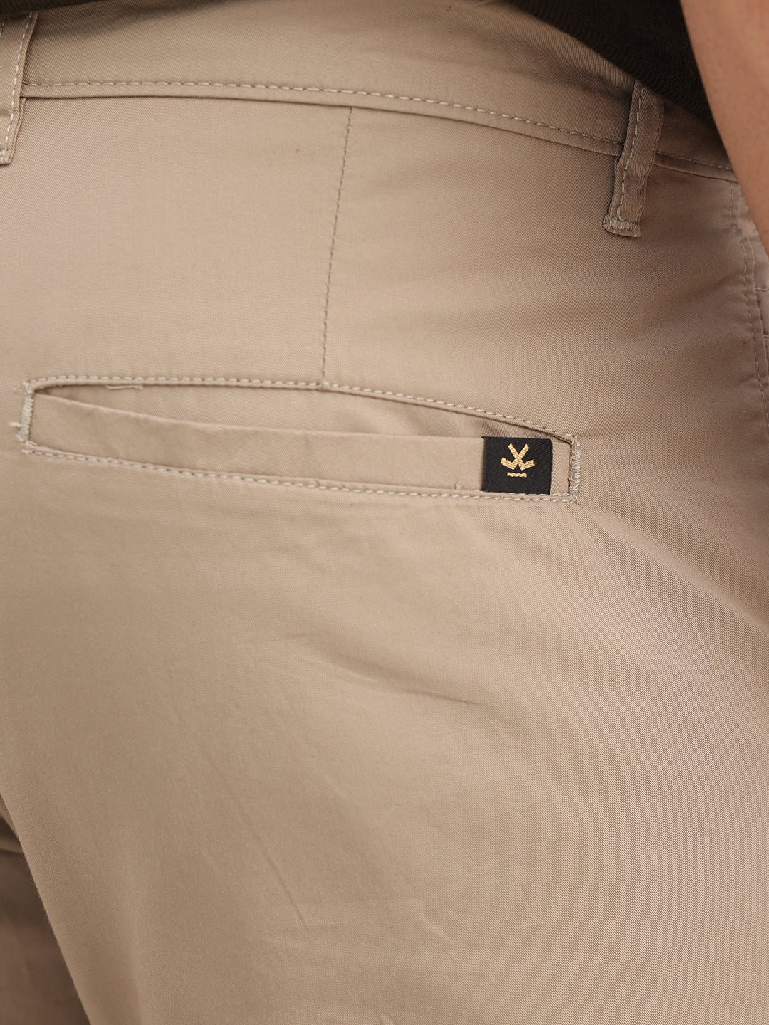 Solid Slim Fit Trouser | Khaki