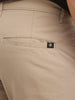 Solid Slim Fit Trouser | Khaki