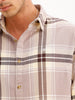 Comfort Fit Checkered Shirt | Yellow