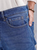 Men's Casual Relaxed Fit Cargo Jeans | Super Stone