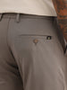Solid Slim Fit Cotton Blend Trouser | Olive