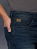 Casual Anti Fit Jeans | Dark Blue