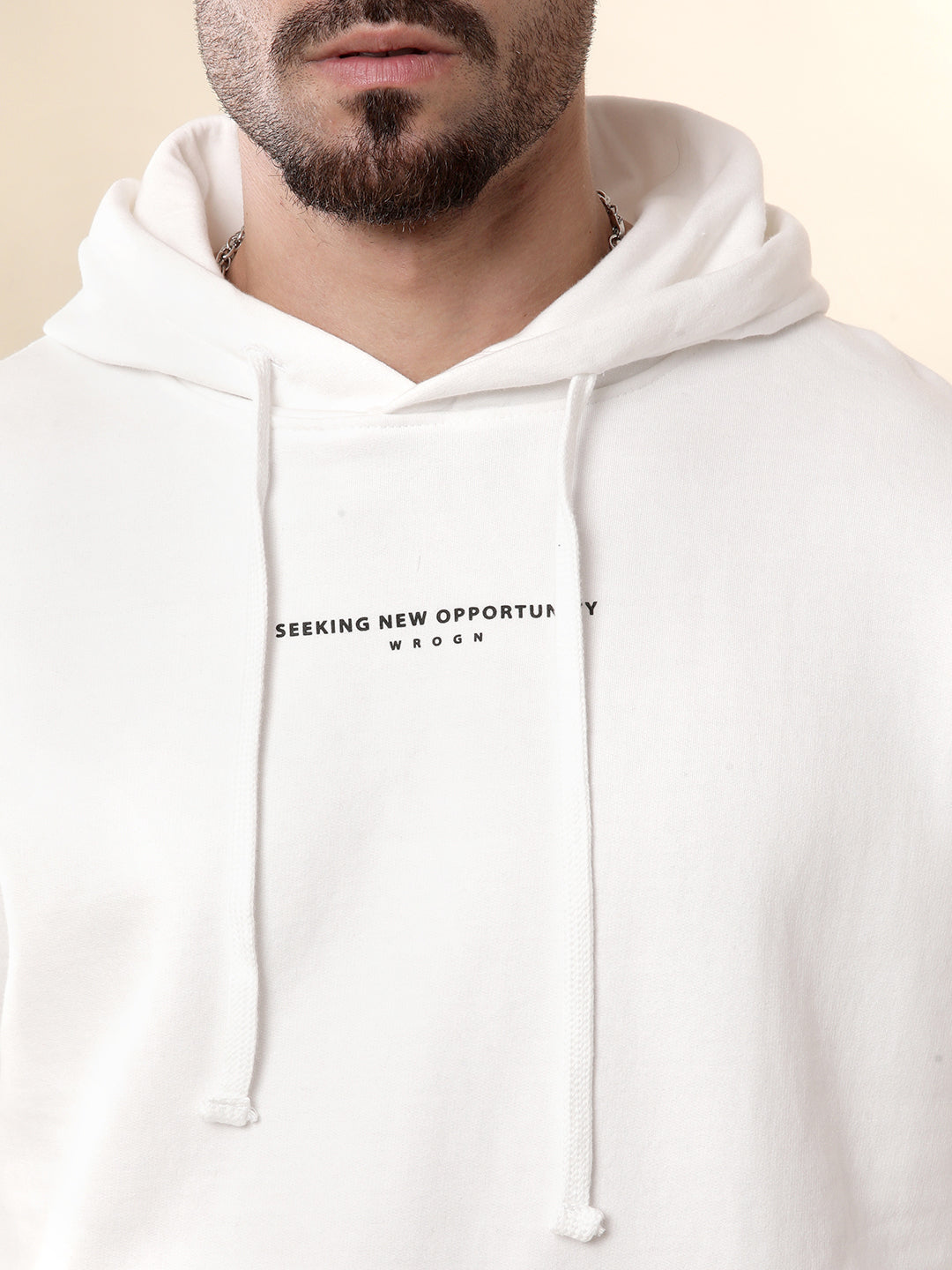 Seeking Opportunity Printed Hoodie