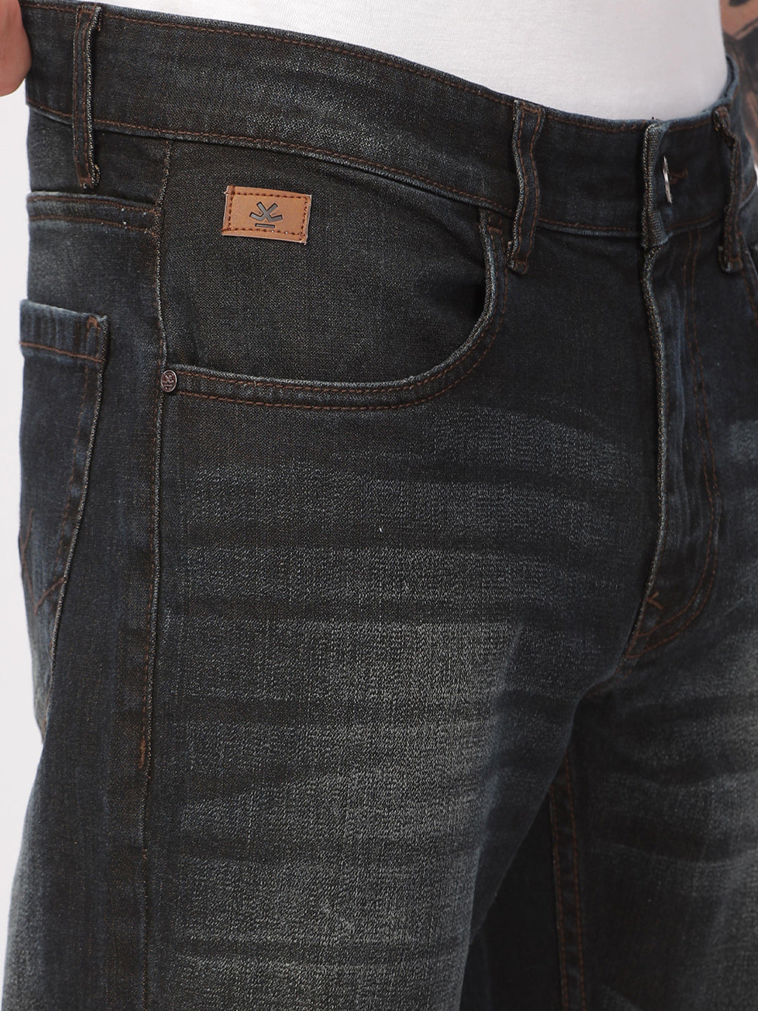 Slim Tapered Darkstone Jeans