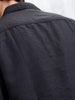 Wrogn Oversized Double Pocket Textured Shirt For Men's | Black