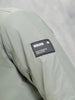 Mock Neck Full Zippered Regular Fit Jacket | Green