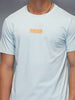 Solid Regular Fit T-Shirt   |  Light Blue