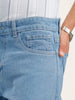 Solid Loose Fit Denim Jeans | Light Blue