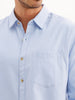 Solid Regular Fit Full Sleeve Shirt | Light Blue | WWSH9181F