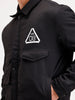 Comfort Fit Double Pocket Jacket  | Black